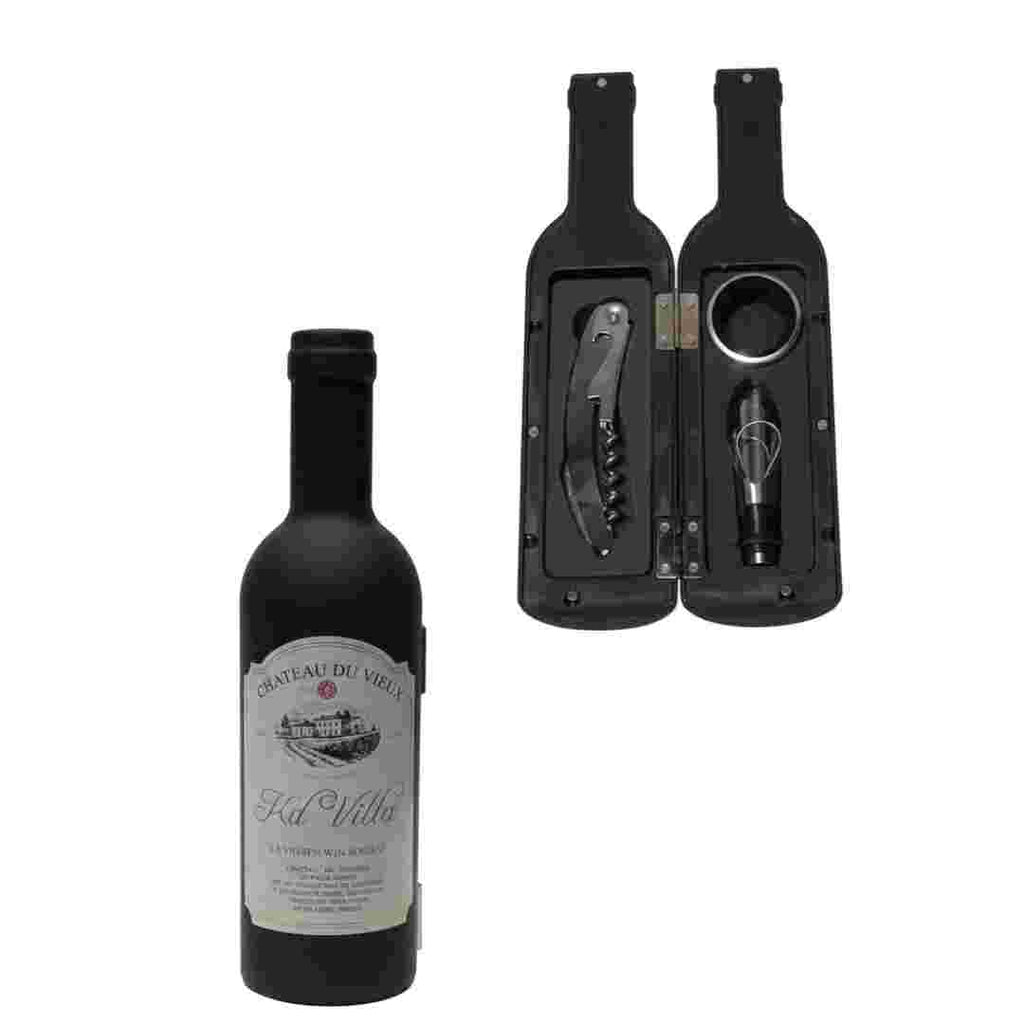 Kit Acessórios VinhoFest 3 em 1 | Saboreie Cada Taça com Praticidade e Elegância