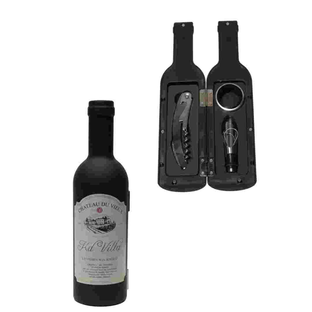 Kit Acessórios VinhoFest 3 em 1 | Saboreie Cada Taça com Praticidade e Elegância