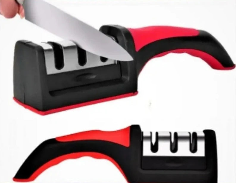 Kit Afiador de Facas 3 em 1 QUICKSHARP™ | Compre 1 e Leve 2