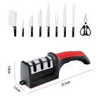 Kit Afiador de Facas 3 em 1 QUICKSHARP™ | Compre 1 e Leve 2