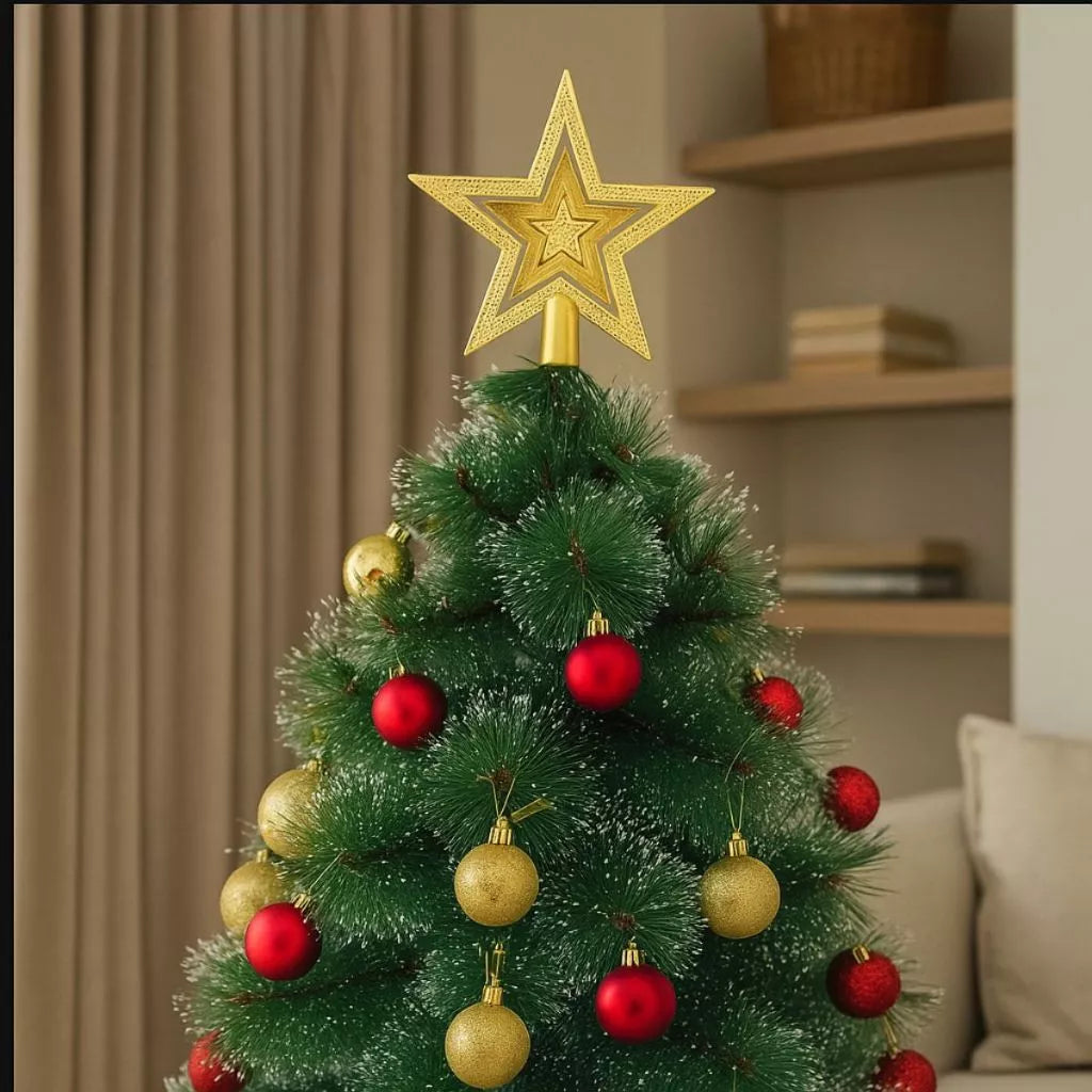 Kit Bolas Natal Premium Luxo | Decoração Completa com Variedade e Brilho