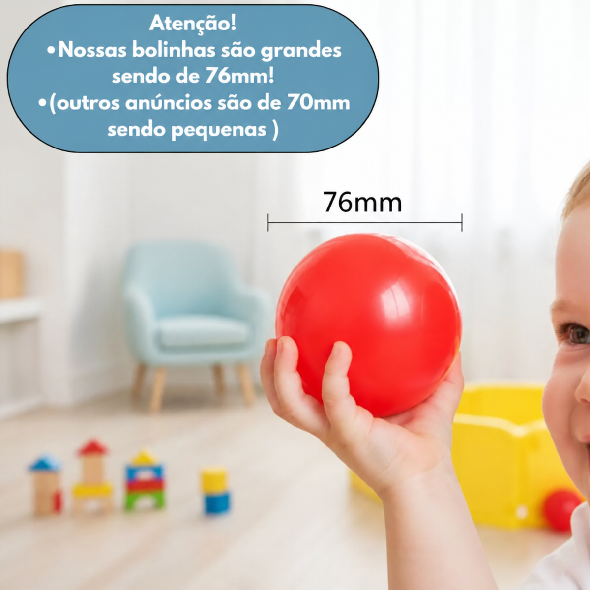 Kit Bolinhas Coloridas para Piscina | Material Premium, Resistente e Atóxico