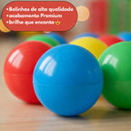 Kit Bolinhas Coloridas para Piscina | Material Premium, Resistente e Atóxico