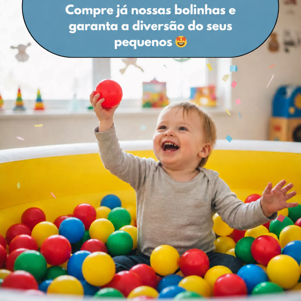 Kit Bolinhas Coloridas para Piscina | Material Premium, Resistente e Atóxico