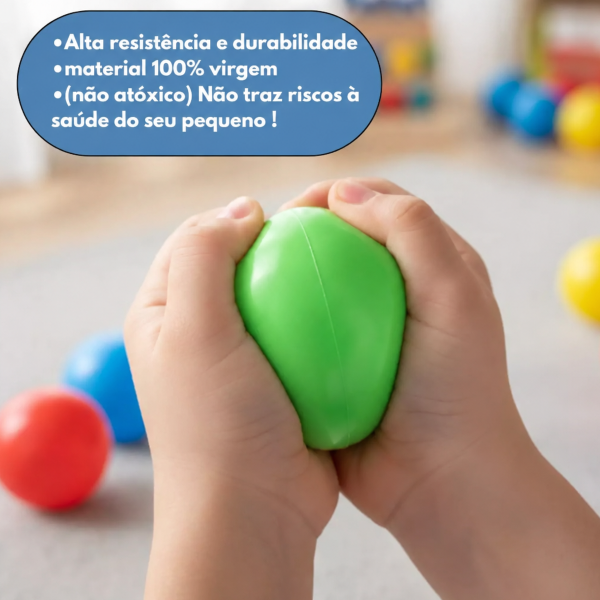 Kit Bolinhas Coloridas para Piscina | Material Premium, Resistente e Atóxico