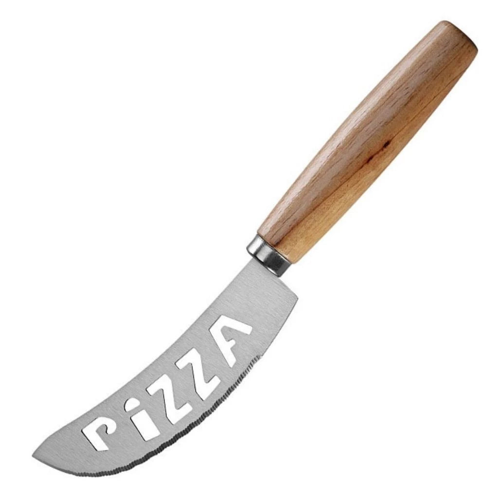 Kit Chef Pizza | Corte Preciso em Inox e Cabo de Madeira Clássico