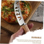 Kit Chef Pizza | Corte Preciso em Inox e Cabo de Madeira Clássico