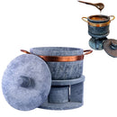 Kit Fondue Pedra Gourmet | Jantares Sofisticados com Peças Artesanais