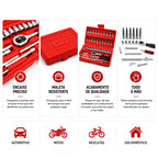 Kit Parafusadeira BuildMaster 25V | Potência Profissional com Maleta Completa e Jogo de Soquetes 46 Peças