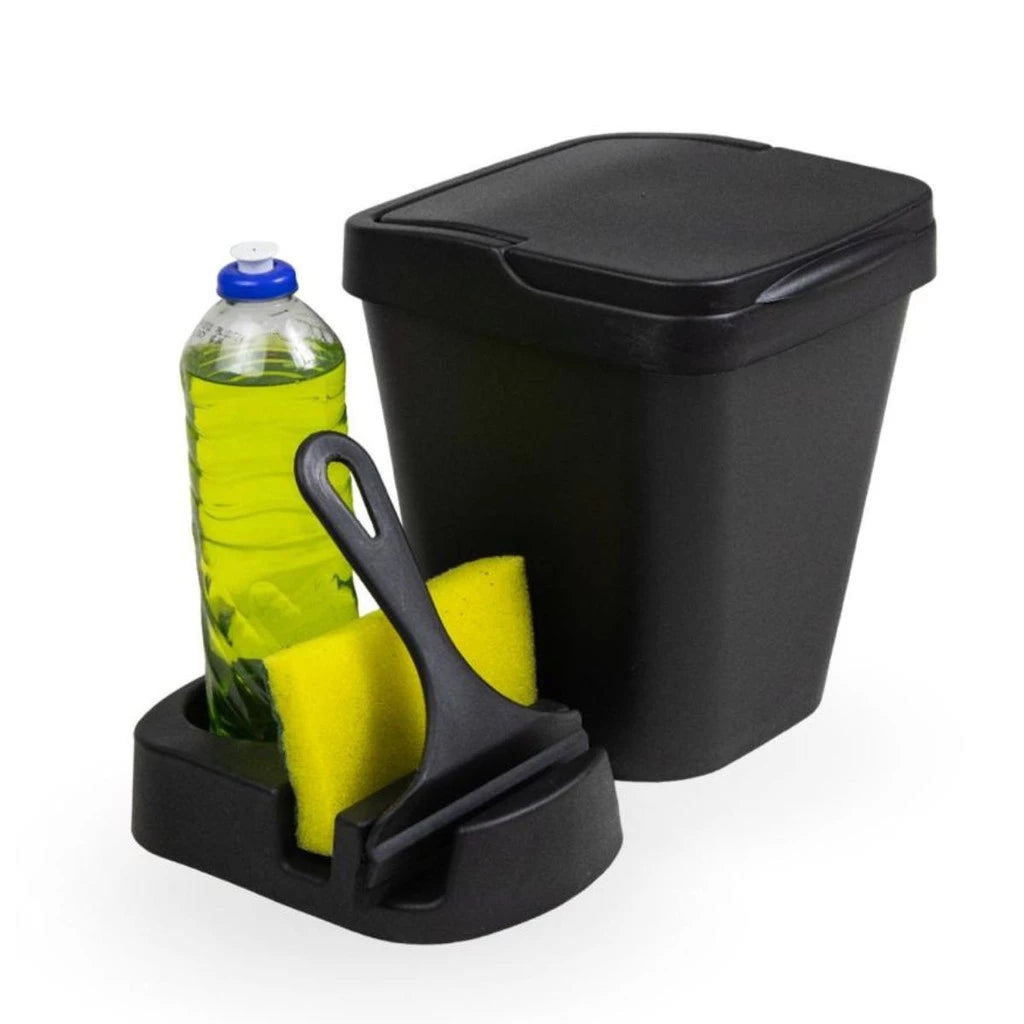 Kit Pia Essencial Clean | Cozinha Impecável e Funcional