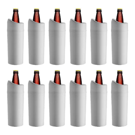 Kit Porta Garrafa FrostBeer 600ml 12pçs | Conserve sua Cerveja Gelada com Praticidade e Estilo em Todo Momento
