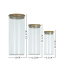 Kit Potes Herméticos Bambu Elegance