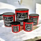 Kit Potes KitchenCharm 5 Peças