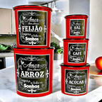 Kit Potes KitchenCharm 5 Peças