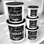 Kit Potes KitchenCharm 5 Peças