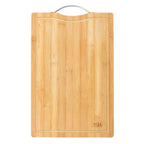 Kit Presente Churrasco Premium | Tábua de Bambu Ecológica e Acessórios em Inox