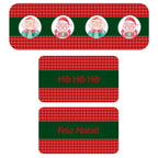 Kit Tapete Natal LuxoClean | Praticidade e Alegria para Receber a Família | Kit 3 Unidades