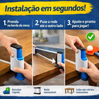 Kit Tênis de Mesa com Rede Retrátil | Diversão Rápida em Qualquer Lugar