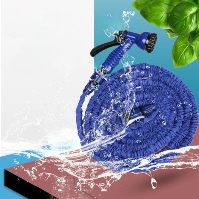 Mangueira Mágica Ultra Expansível | Kit com Gatilho 7 Jatos Profissionais