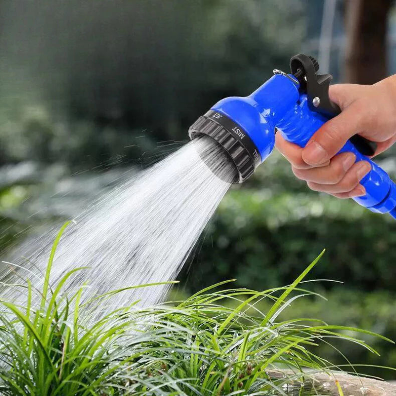 Mangueira Mágica Ultra Expansível | Kit com Gatilho 7 Jatos Profissionais