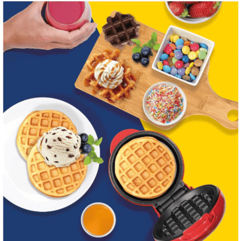 Máquina de Waffles Portátil WafflePro