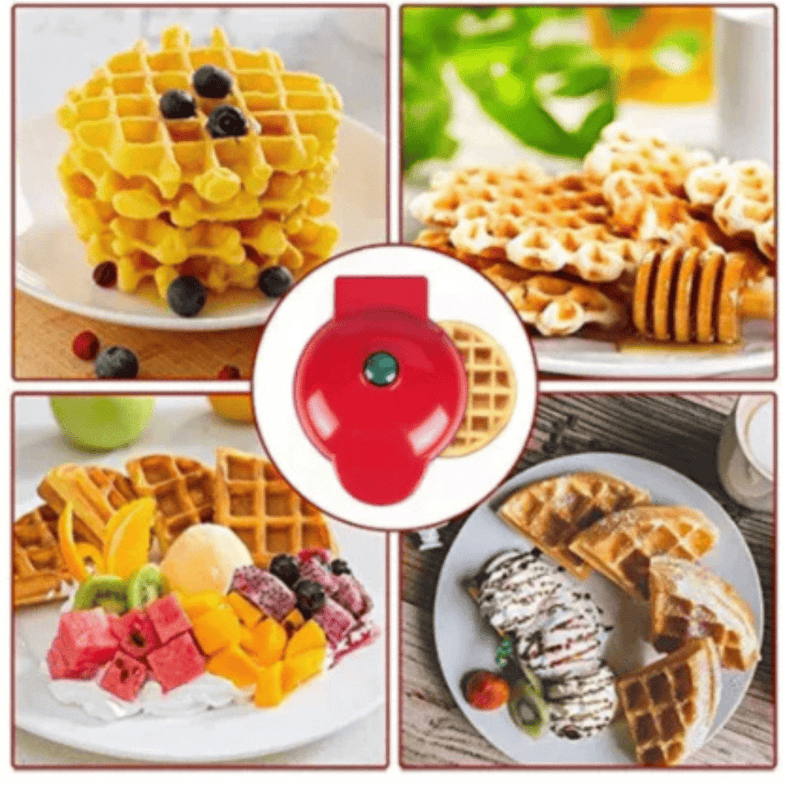 Máquina de Waffles Portátil WafflePro
