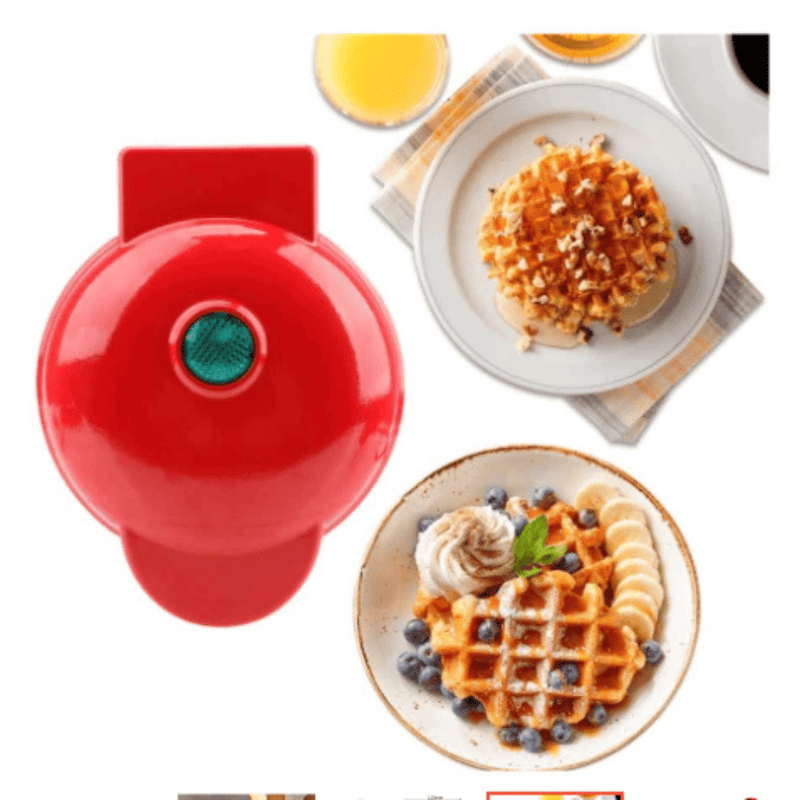 Máquina de Waffles Portátil WafflePro