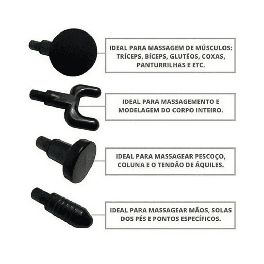 Massageador Portátil | Pistol Pró