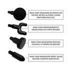 Massageador Portátil | Pistol Pró