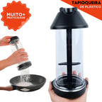 Mestre da Tapioca 2 em 1 | Armazena, Peneira e Polvilha com Higiene
