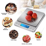 Mini Balança Digital Diamond 0,1g a 2kg | Alta Precisão para Cozinha, Joalheria e Laboratório