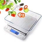 Mini Balança Digital Diamond 0,1g a 2kg | Alta Precisão para Cozinha, Joalheria e Laboratório