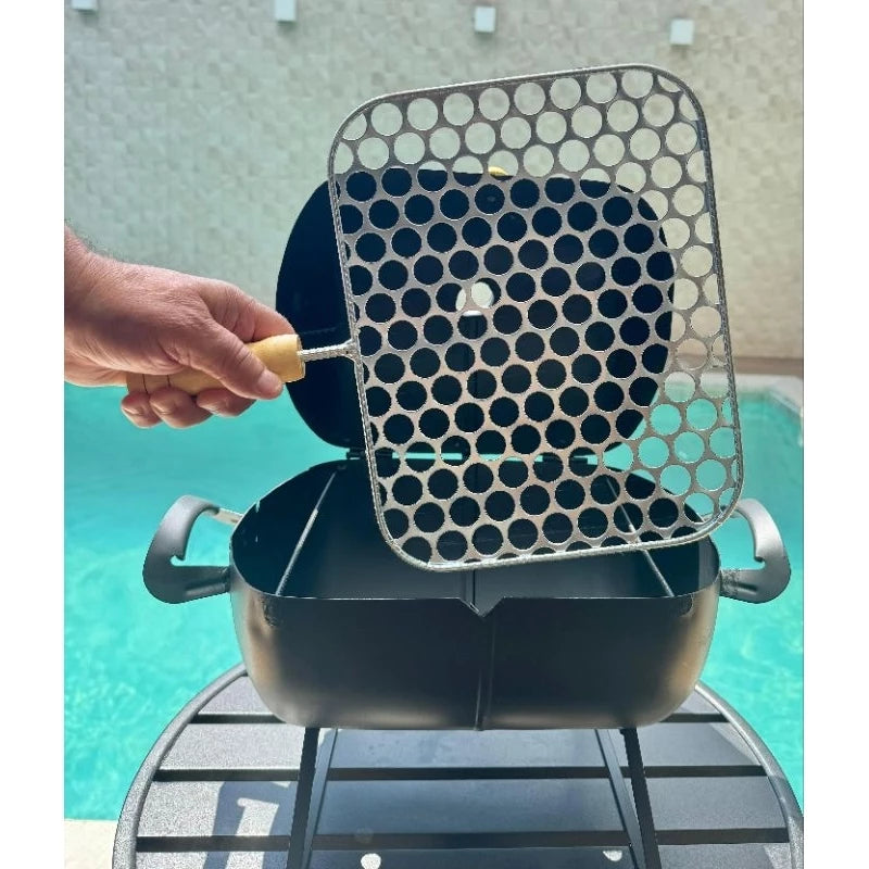 Mini Churrasqueira Portátil Master | Perfeita para Camping, Praia e Varanda