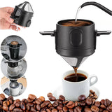 Mini Filtro Café Portátil | Sabor Fresco em Qualquer Lugar Sem Desperdício | Compre 1 e Leve 2