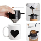 Mini Filtro Café Portátil | Sabor Fresco em Qualquer Lugar Sem Desperdício | Compre 1 e Leve 2