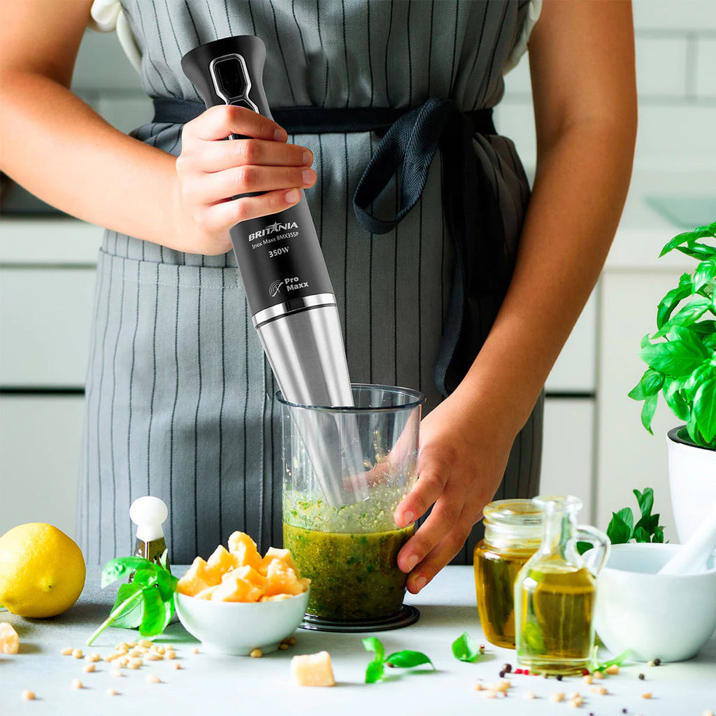 Mixer Britânia Inox Maxx BMX355P 350W | Seu Aliado de Potência para Receitas Perfeitas