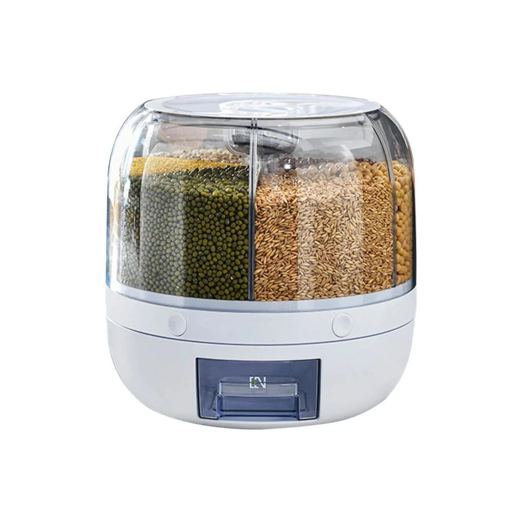 Organizador Rotatório Master 6 em 1 | Frescor e Praticidade para sua Cozinha