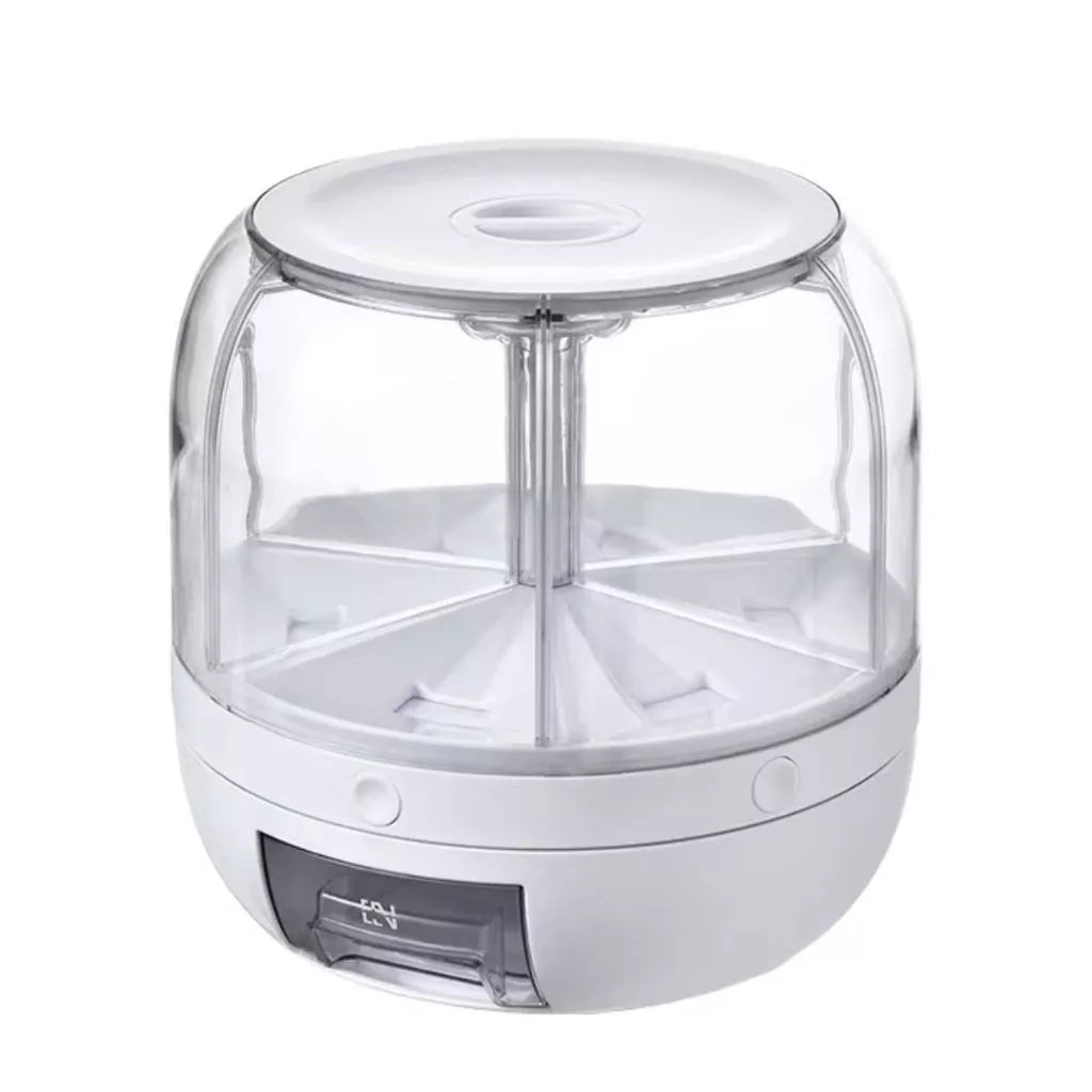 Organizador Rotatório de Alimentos 6 em 1