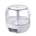 Organizador Rotatório de Alimentos 6 em 1