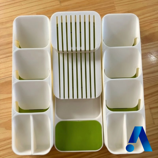 Kit Organiza Talheres Fácil | Facas Seguras e Colheres no Lugar