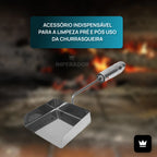 Pá de Cinzas Inox CleanUp | Limpeza Rápida e Sem Esforço no Pós-Churrasco