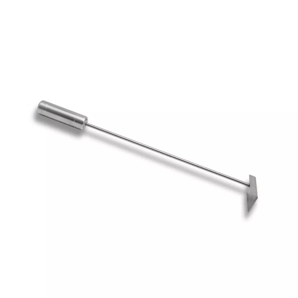 Pá de Cinzas Inox CleanUp | Multiuso para Churrasqueira e Braseiro com Cabo Térmico
