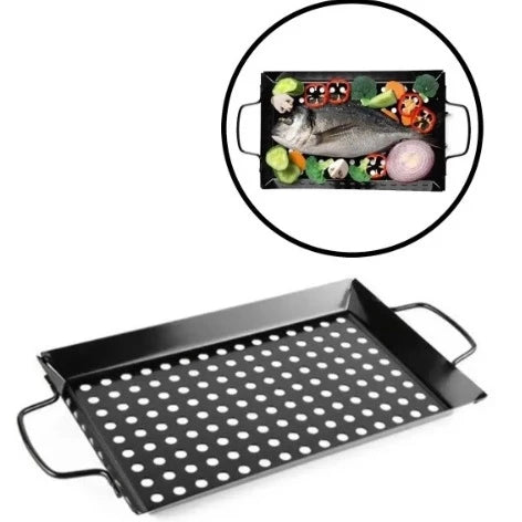 Panela Grelha MultiSabor | O Fim dos Alimentos Que Caem na Brasa