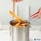 Panela Multiuso Essencial | Cozinhe, Frite e Sirva com Facilidade