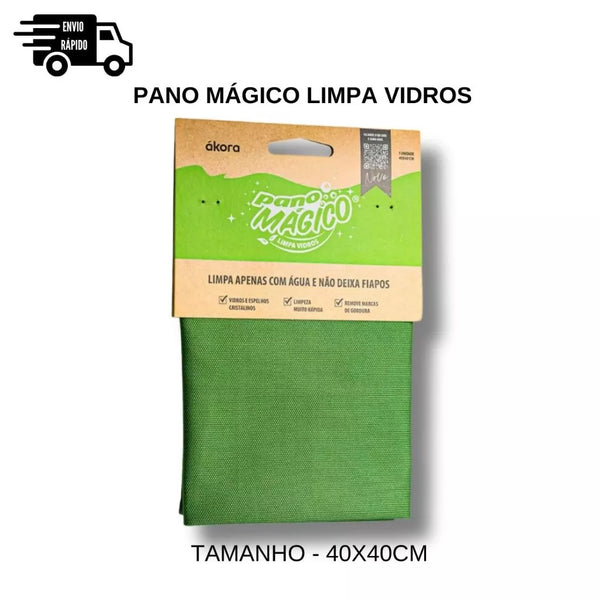 Pano Mágico Ákora | Limpeza Rápida, Econômica e Eficiente