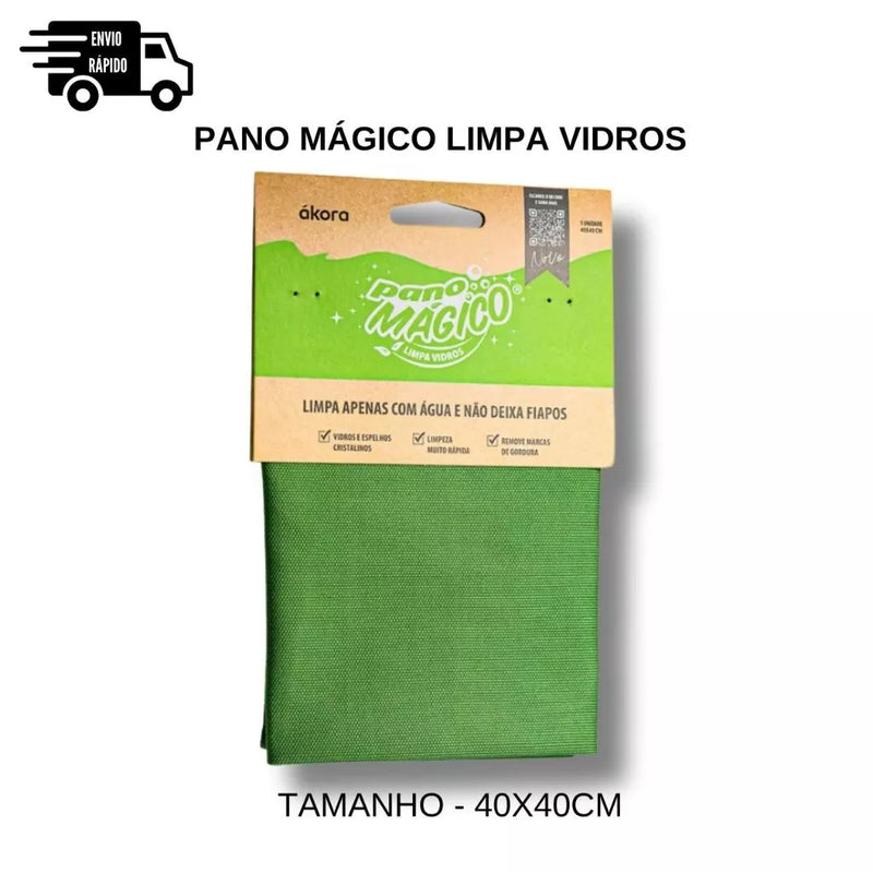 Pano Mágico Ákora | Limpeza Rápida, Econômica e Eficiente