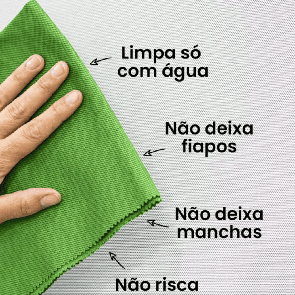 Pano Mágico Ákora | Limpeza Rápida, Econômica e Eficiente