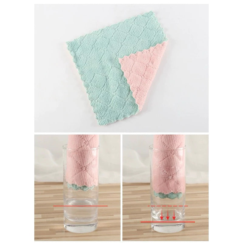 Pano Microfibra SuperClean | Limpeza Rápida e Brilho Sem Esforço | Kit com 20 Panos