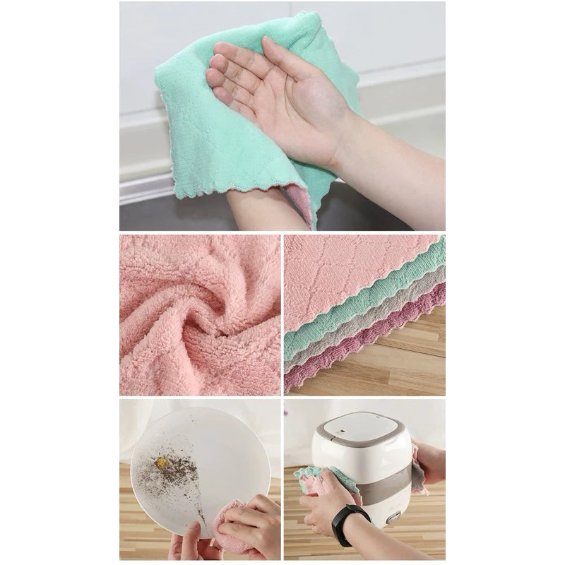 Pano Microfibra SuperClean | Limpeza Rápida e Brilho Sem Esforço | Kit com 20 Panos