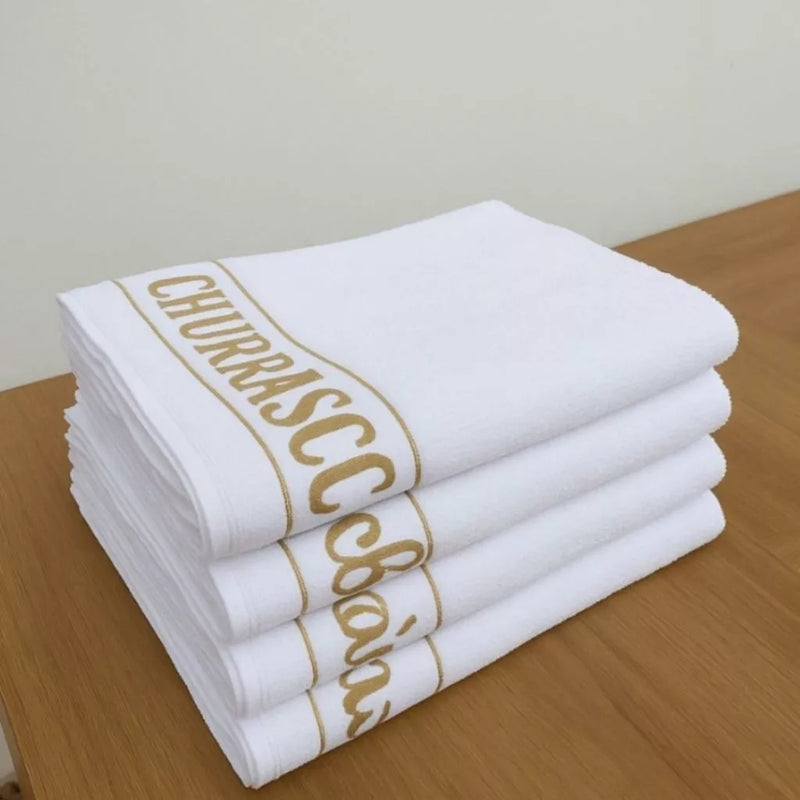 Panos de Prato Jacquard Luxo | Maciez e Elegância para a Cozinha